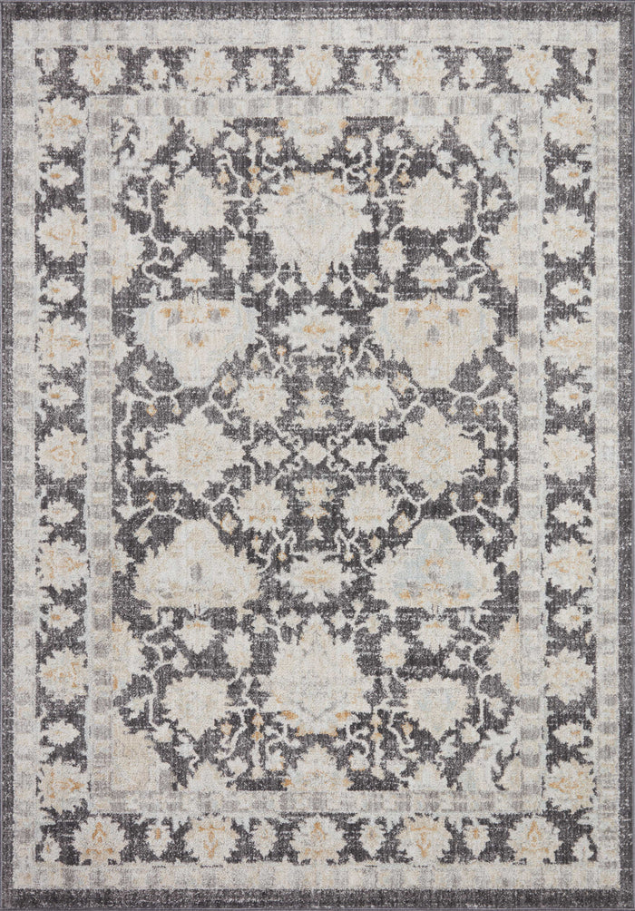 The Rug Corner Loloi II Monroe Charcoal / Natural