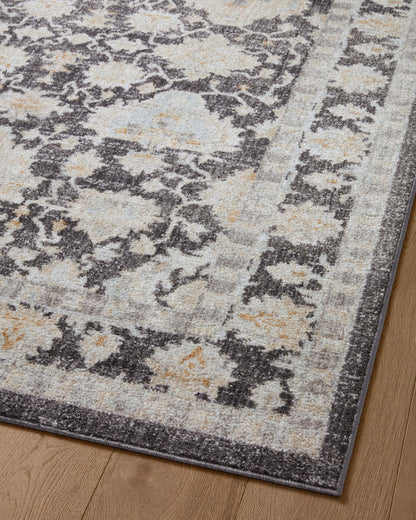 The Rug Corner Loloi II Monroe Charcoal / Natural