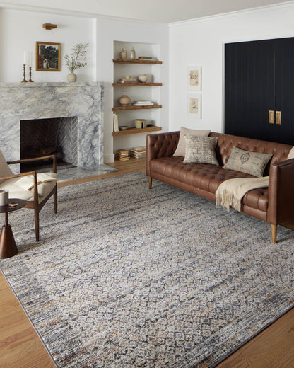 The Rug Corner Loloi II Monroe Grey / Multi
