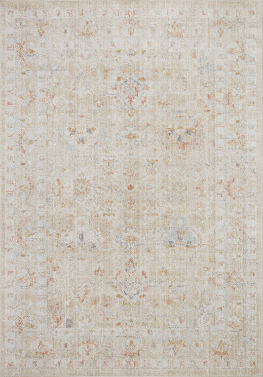The Rug Corner Loloi II Monroe Sand / Sunrise