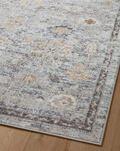 The Rug Corner Loloi II Monroe Sky / Gold