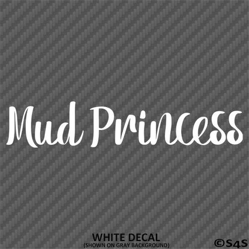 Mud Princess Off Road 4x4 Automotive Vinyl Decal
