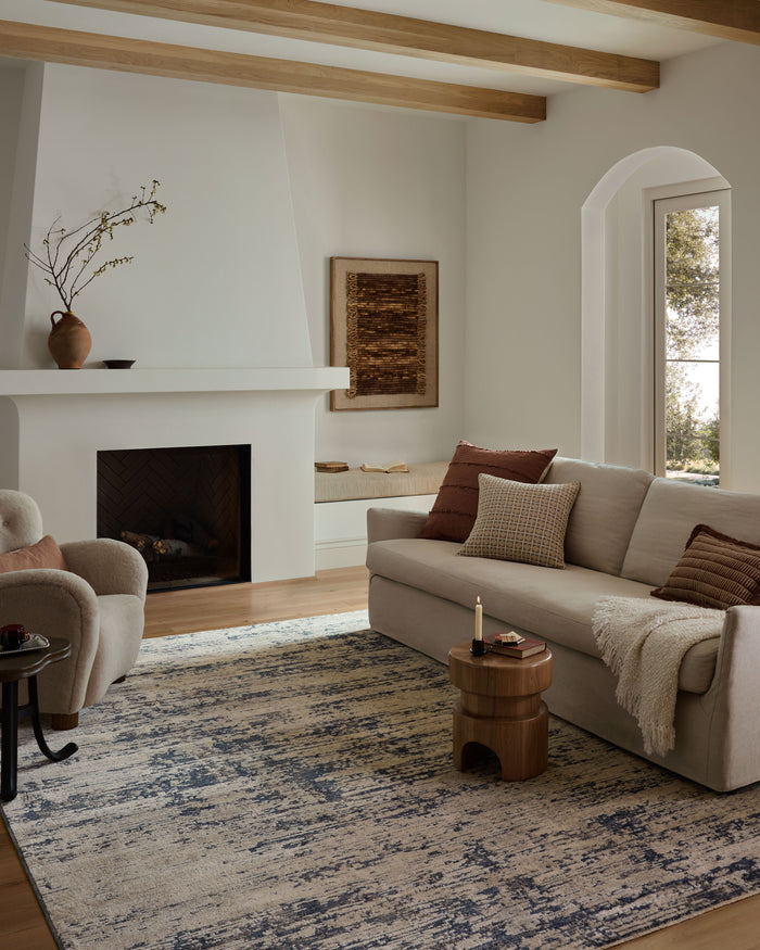 The Rug Corner Loloi II Nellie Dove / Blue