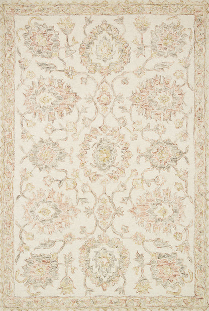 The Rug Corner Loloi Norabel Ivory / Blush