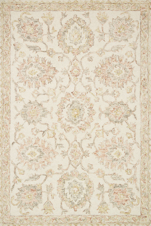The Rug Corner Loloi Norabel Ivory / Blush
