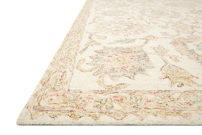 The Rug Corner Loloi Norabel Ivory / Blush