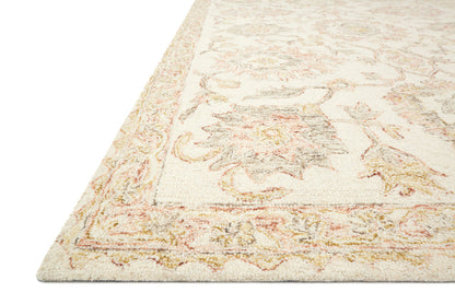 The Rug Corner Loloi Norabel Ivory / Blush