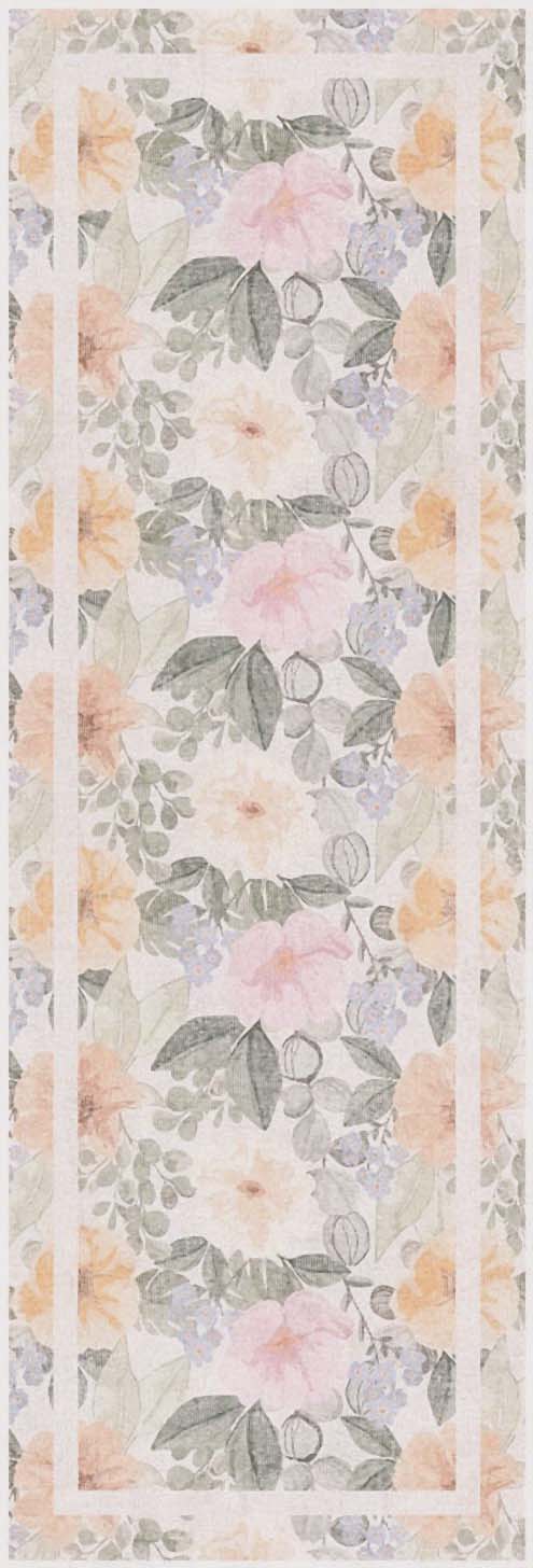 The Rug Corner Nourison Home Nourison Home - Botanical Washables Beige/Multi Area Rug BOT01
