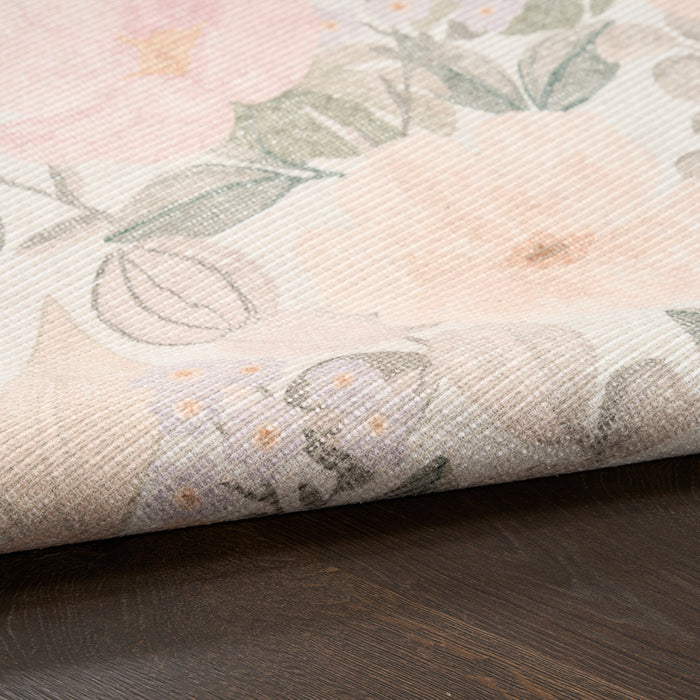 The Rug Corner Nourison Home Nourison Home - Botanical Washables Beige/Multi Area Rug BOT01
