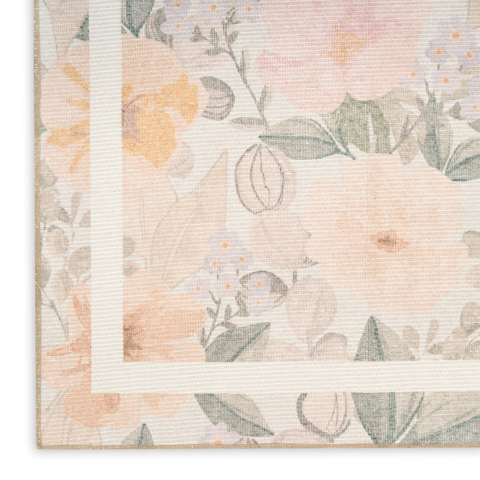 The Rug Corner Nourison Home Nourison Home - Botanical Washables Beige/Multi Area Rug BOT01