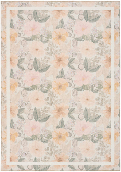 The Rug Corner Nourison Home Nourison Home - Botanical Washables Beige/Multi Area Rug BOT01
