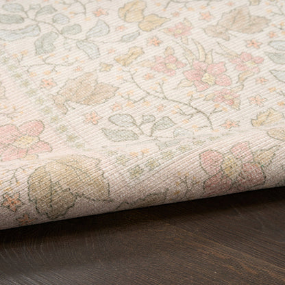 The Rug Corner Nourison Home Nourison Home - Botanical Washables Beige/Multi Area Rug BOT03