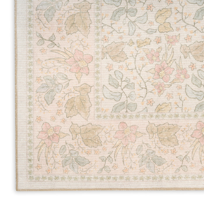 The Rug Corner Nourison Home Nourison Home - Botanical Washables Beige/Multi Area Rug BOT03