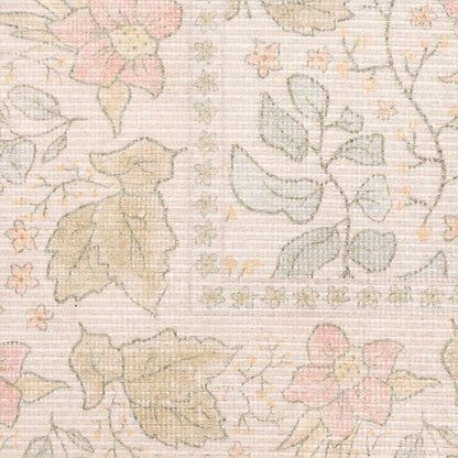 The Rug Corner Nourison Home Nourison Home - Botanical Washables Beige/Multi Area Rug BOT03