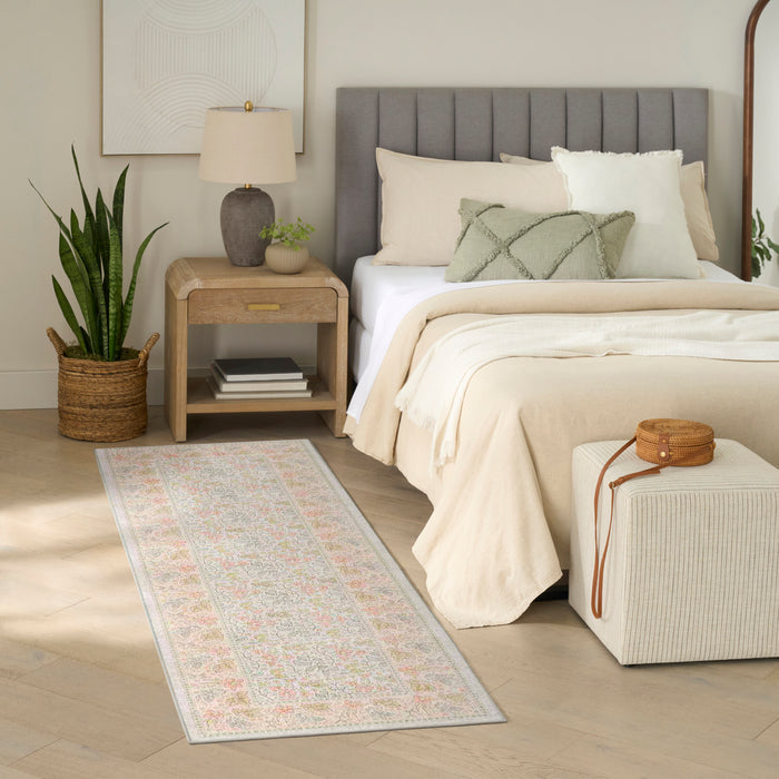 The Rug Corner Nourison Home Nourison Home - Botanical Washables Beige/Multi Area Rug BOT03