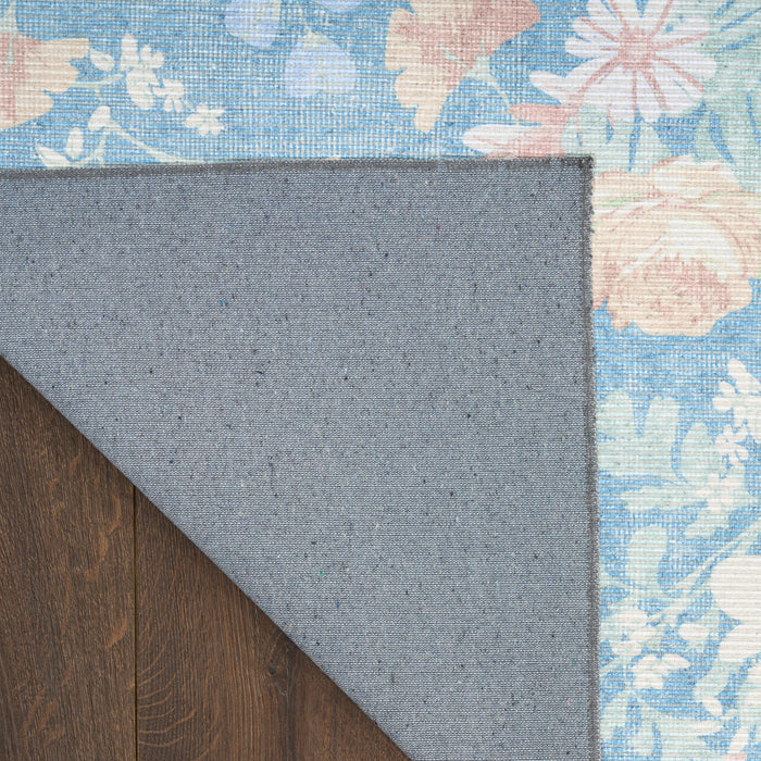The Rug Corner Nourison Home Nourison Home - Botanical Washables Blue/Multi Area Rug BOT02
