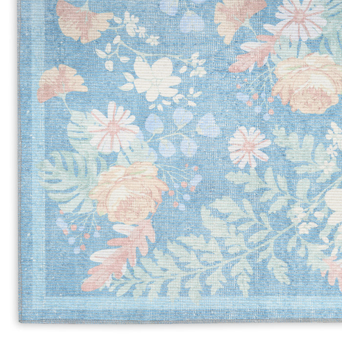 The Rug Corner Nourison Home Nourison Home - Botanical Washables Blue/Multi Area Rug BOT02