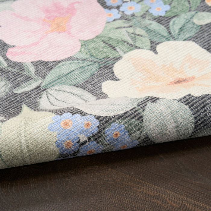 Nourison Home - Botanical Washables Champagne/Multi Area Rug BOT01