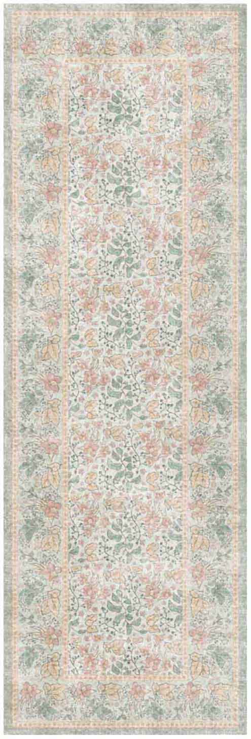 The Rug Corner Nourison Home Nourison Home - Botanical Washables Green/Multi Area Rug BOT03