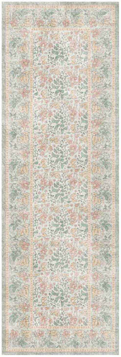 The Rug Corner Nourison Home Nourison Home - Botanical Washables Green/Multi Area Rug BOT03