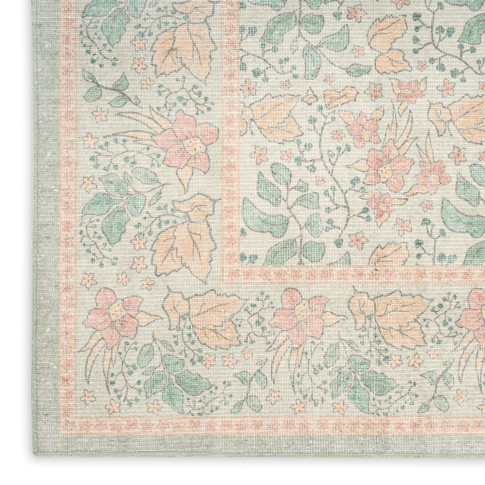 The Rug Corner Nourison Home Nourison Home - Botanical Washables Green/Multi Area Rug BOT03