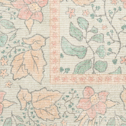 The Rug Corner Nourison Home Nourison Home - Botanical Washables Green/Multi Area Rug BOT03