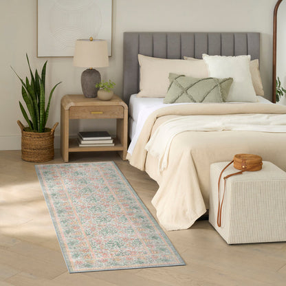 The Rug Corner Nourison Home Nourison Home - Botanical Washables Green/Multi Area Rug BOT03