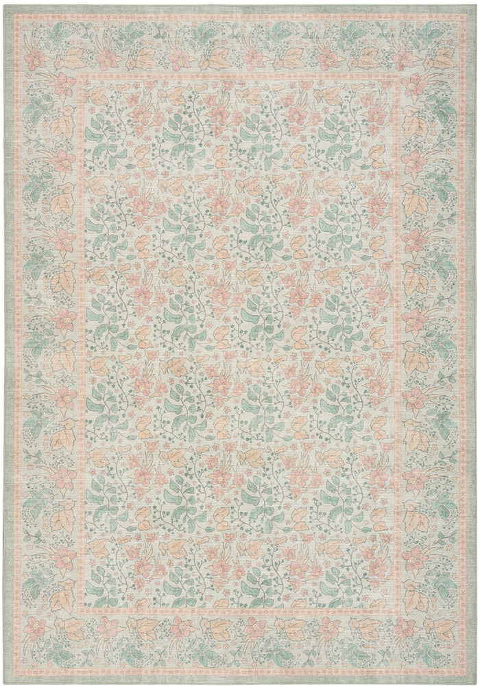 The Rug Corner Nourison Home Nourison Home - Botanical Washables Green/Multi Area Rug BOT03