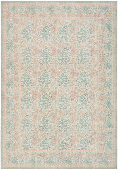The Rug Corner Nourison Home Nourison Home - Botanical Washables Green/Multi Area Rug BOT03
