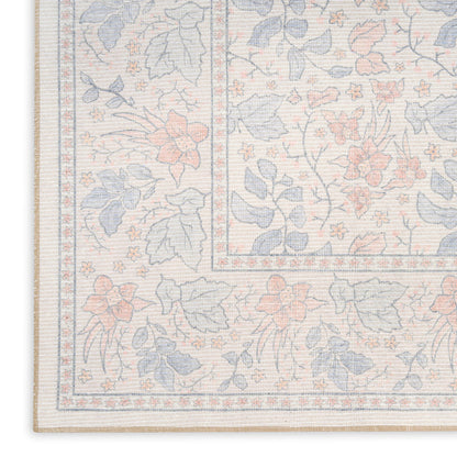The Rug Corner Nourison Home Nourison Home - Botanical Washables Ivory/Multi-Color Area Rug BOT03