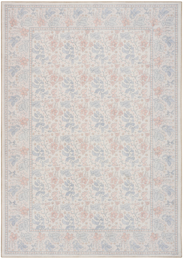 The Rug Corner Nourison Home Nourison Home - Botanical Washables Ivory/Multi-Color Area Rug BOT03