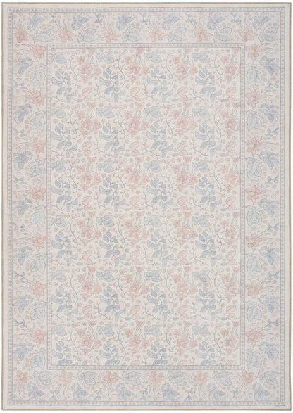 The Rug Corner Nourison Home Nourison Home - Botanical Washables Ivory/Multi-Color Area Rug BOT03