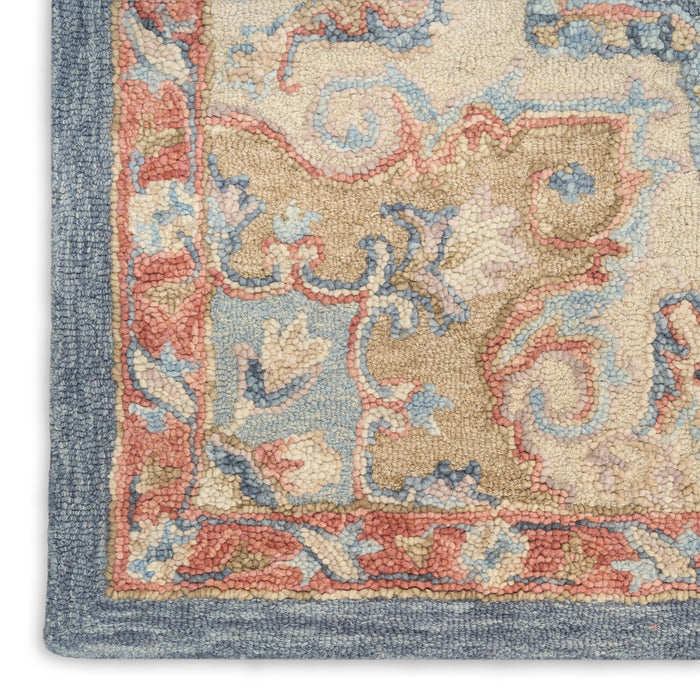 Nourison Home - Maison Blue/Ivory Area Rug MSO06
