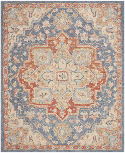 Nourison Home - Maison Blue/Ivory Area Rug MSO06