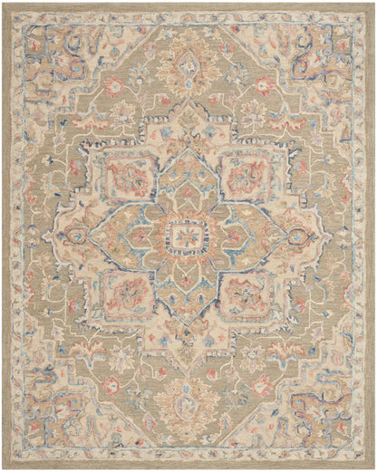 Nourison Home - Maison Green/Ivory Area Rug MSO06