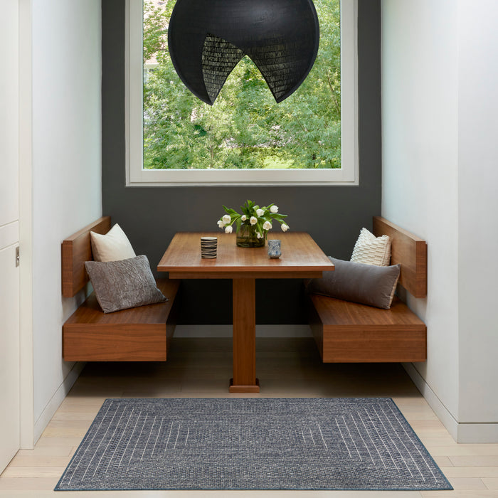 The Rug Corner Nourison Home Nourison Home - Tulum Denim Area Rug TLM04