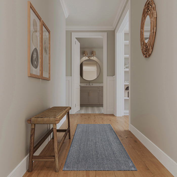The Rug Corner Nourison Home Nourison Home - Tulum Denim Area Rug TLM04