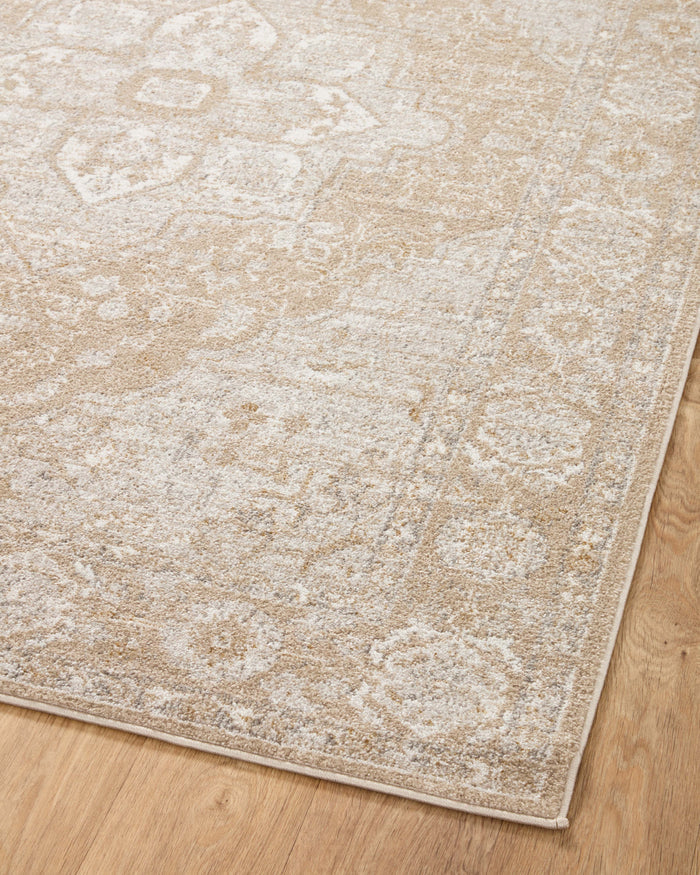 The Rug Corner Loloi II Odette Beige / Silver