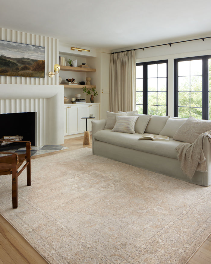 The Rug Corner Loloi II Odette Beige / Silver