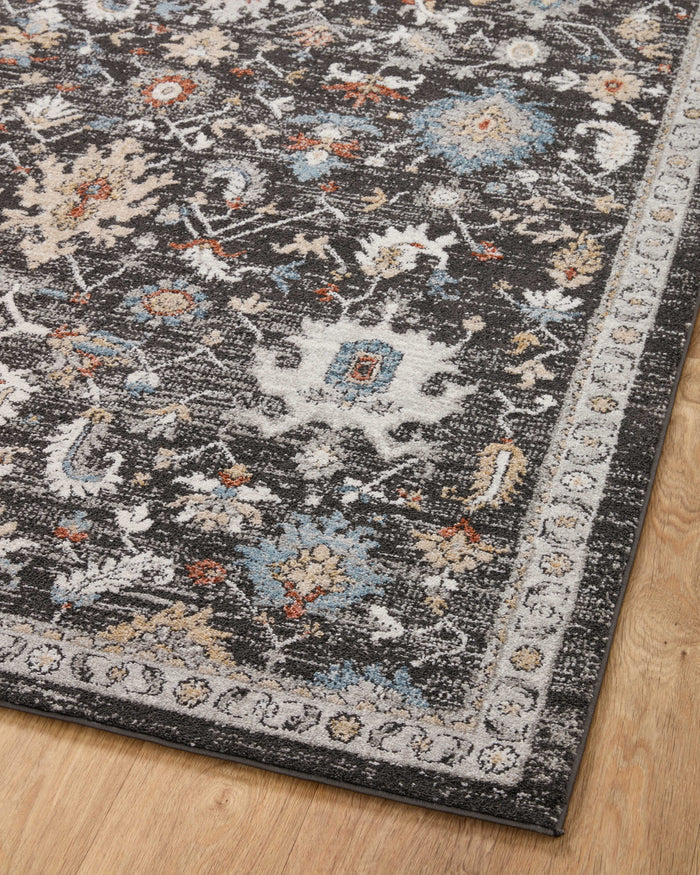 The Rug Corner Loloi II Odette Charcoal / Multi
