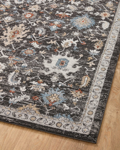 The Rug Corner Loloi II Odette Charcoal / Multi