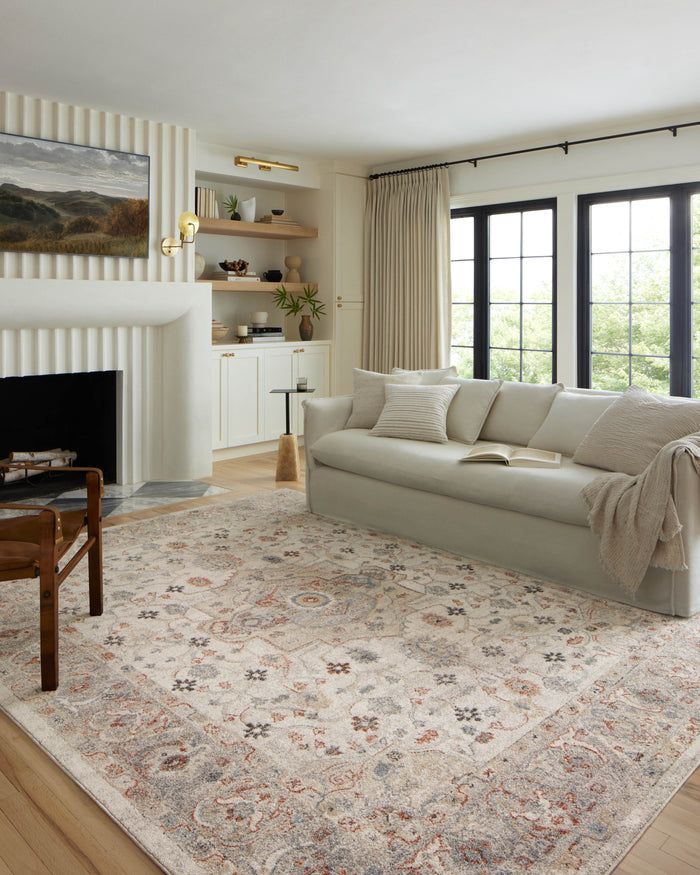 The Rug Corner Loloi II Odette Ivory / Multi