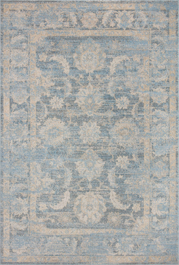 The Rug Corner Loloi II Odette Sky / Beige