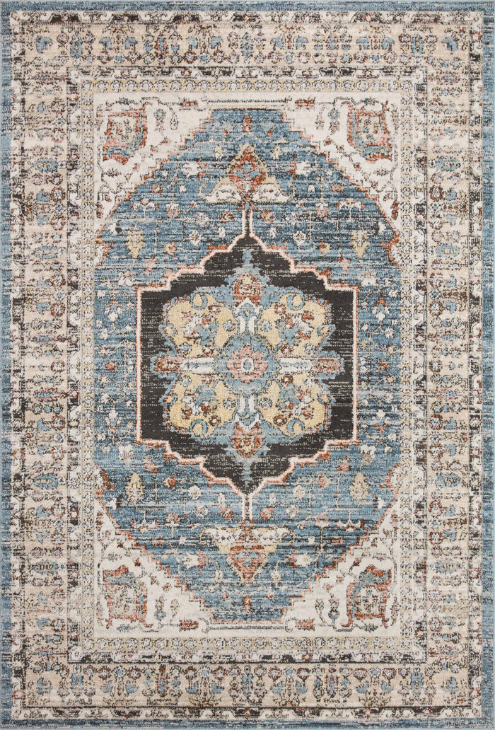The Rug Corner Loloi II Odette Sky / Multi