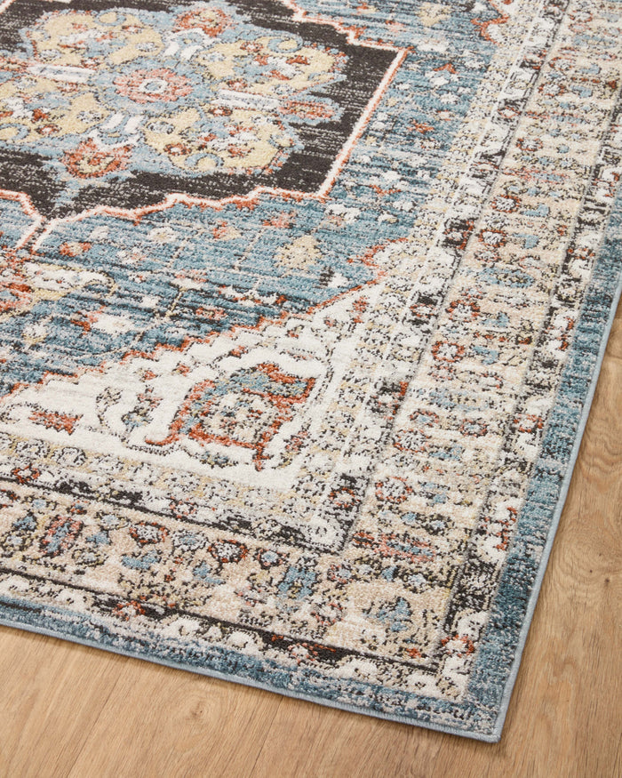 The Rug Corner Loloi II Odette Sky / Multi