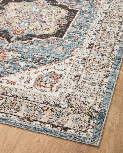 The Rug Corner Loloi II Odette Sky / Multi