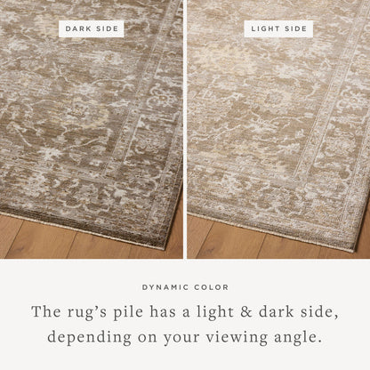 The Rug Corner Magnolia Home by Joanna Gaines x Loloi Pace Bark / Natural