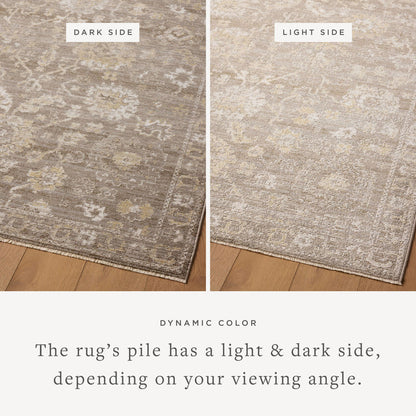 The Rug Corner Magnolia Home by Joanna Gaines x Loloi Pace Taupe / Wheat
