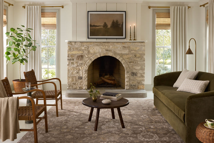 The Rug Corner Magnolia Home by Joanna Gaines x Loloi Pace Taupe / Wheat