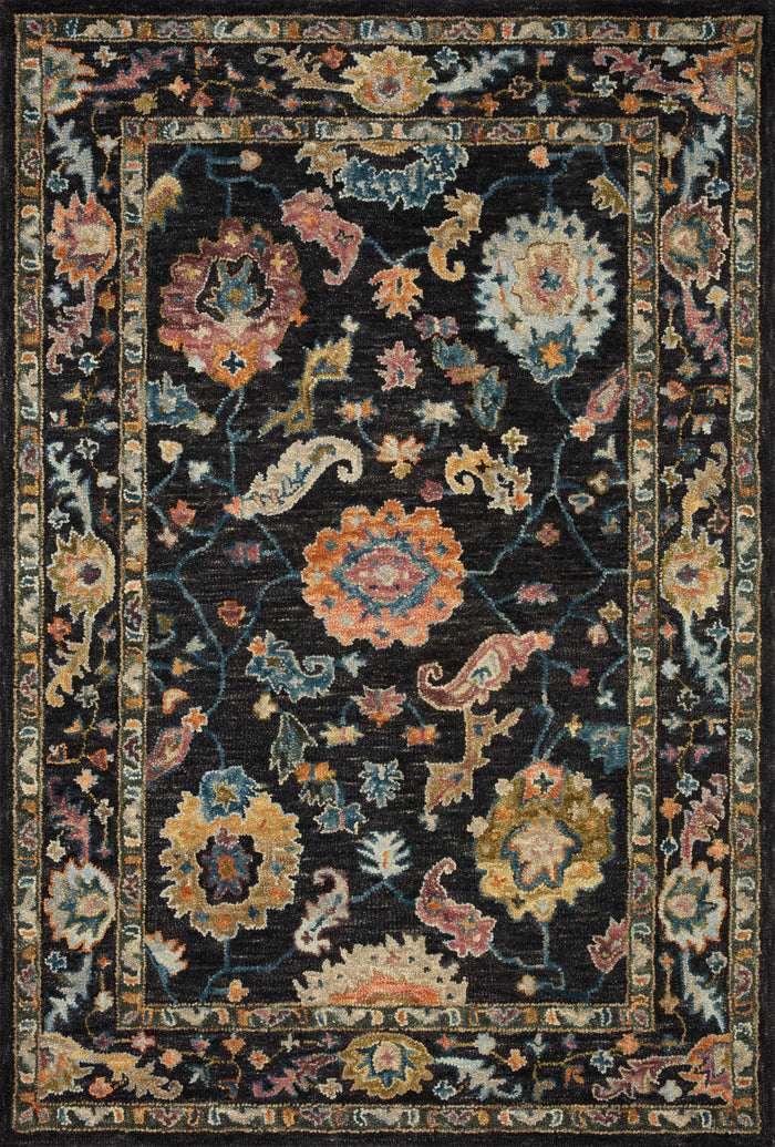 The Rug Corner Loloi Padma Black / Multi